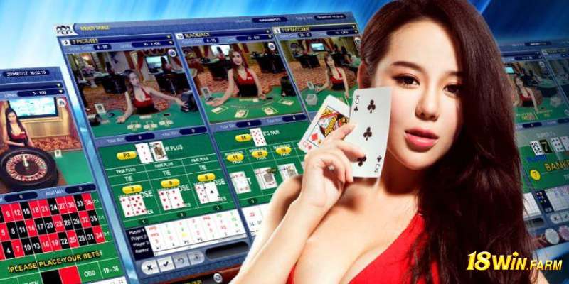 Sảnh cược casino 18WIN được đầu tư lớn